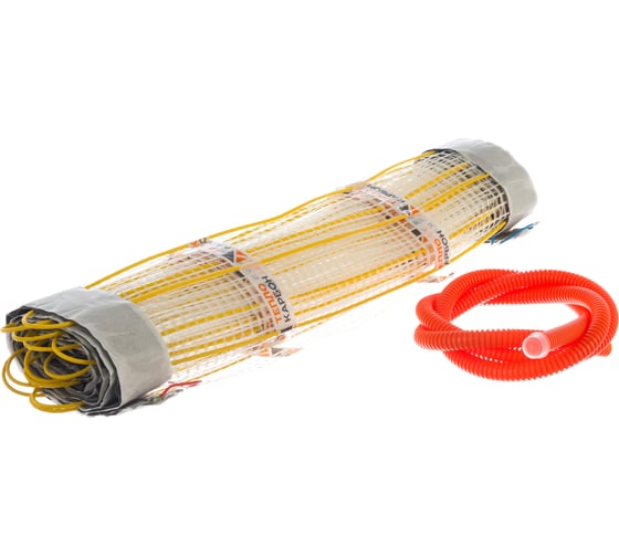 Инфракрасный теплый пол на основе греющих шнуров ТеплоКарбон HFIC-90W-S0,5/0,6
