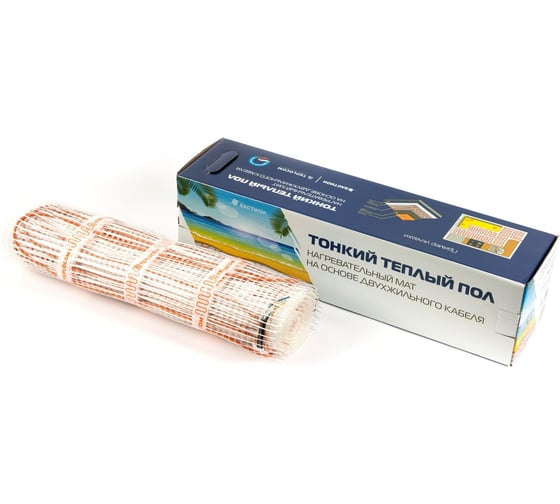 Нагревательный двужильный мат TEPLOCOM МНД-2,5-400 Вт 806