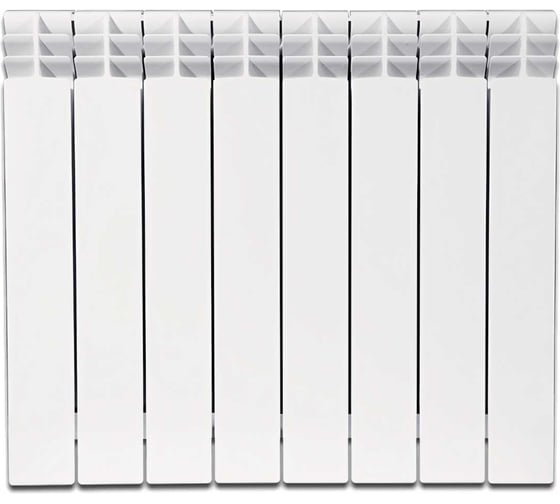 Биметаллический радиатор Fondital ALUSTAL 500/100 BIANCO 10 секций R90103410