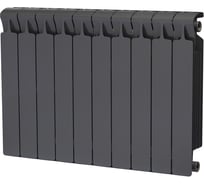 Биметаллический радиатор RIFAR 07 Monolit 500-10, титан RM500103/47012