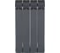 Биметаллический радиатор RIFAR MONOLIT 500 Титан 04 секц. бок. R-MN-500-04-TI 2
