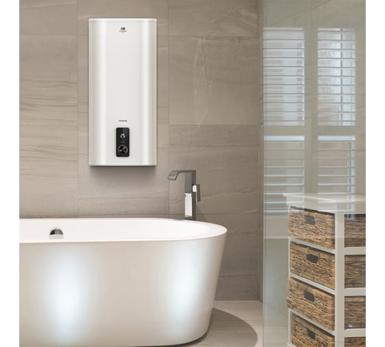Накопительный водонагреватель TIMBERK нерж, 50 л, вертикальный, 2000W  SWH FSM9 50 V