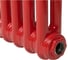 Радиатор IRSAP TESI 213 10 CL.05 красный T30 21800 RR218001005A430N01 4