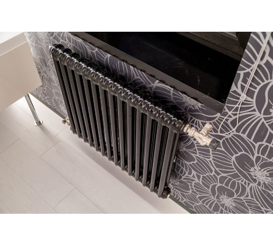 Радиатор IRSAP TESI 30565 16 cod.10 черный, с приварными ногами 2 RAL9005 T08 RR305651610A408N
