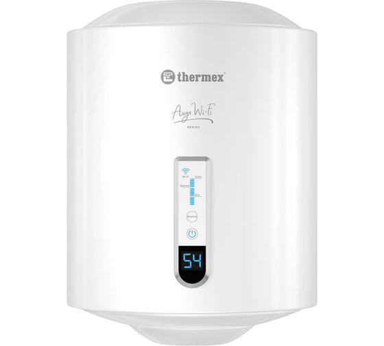 Водонагреватель аккумуляционный электрический бытовой Термекс Auga 30 V Slim Wi-Fi ЭдЭБ04919