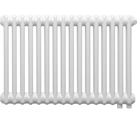 Cтальной трубчатый радиатор Vasco Ritmo 3057V, 16 секций, с вентилем, RAL 9016 8RV305716RAL9016