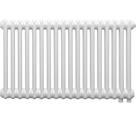 Cтальной трубчатый радиатор Vasco Ritmo 3057V, 18 секций, с вентилем, RAL 9016 8RV305718RAL9016