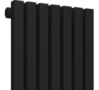 Радиатор КЗТО QUADRUM 30 V 1-1750-4 R RAL1T103S9005 черный матовый муар QUD30V117504RRAL1T103S9005