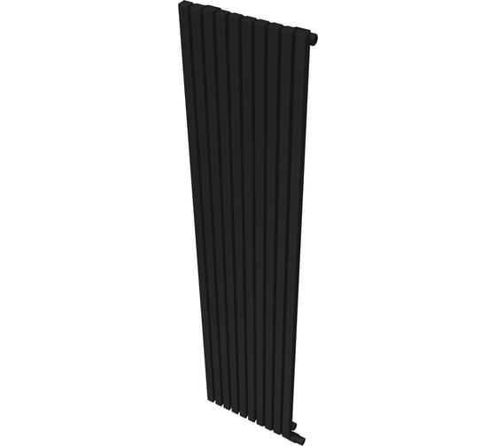 Радиатор КЗТО QUADRUM 30 V 1-1750-8 R RAL1T103S9005 черный матовый муар QUD30V117508RRAL1T103S9005