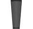 Радиатор КЗТО QUADRUM 30 V 1-1750-6 R RAL1T103S9005 черный матовый муар QUD30V117506RRAL1T103S9005 7