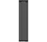 Радиатор КЗТО QUADRUM 30 V 1-1750-10 R RAL1T103S9005 черный матовый муар QUD30V1175010RRAL1T103S9005 2