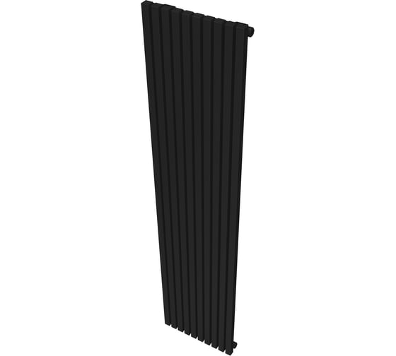 Радиатор КЗТО QUADRUM 30 V 1-1750-4 RAL1T103S9005 черный матовый муар QUD30V117504RAL1T103S9005
