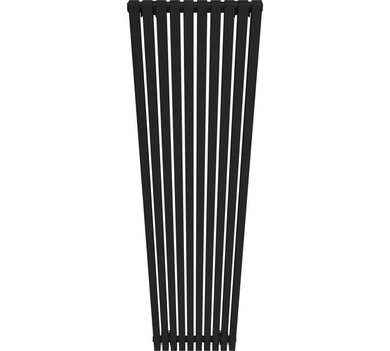 Радиатор КЗТО QUADRUM 30 V 1-1750-4 RAL1T103S9005 черный матовый муар QUD30V117504RAL1T103S9005