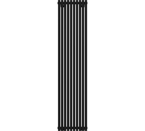 Радиатор КЗТО QUADRUM 30 V 1-1750-10 RALTP26X-M215249005 структурный шелк черный QUD30V1175010RALTP26X-M215249005