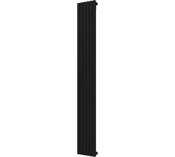Радиатор КЗТО QUADRUM 30 V 1-1750-6 RALTP26X-M215249005 структурный шелк черный QUD30V117506RALTP26X-M215249005