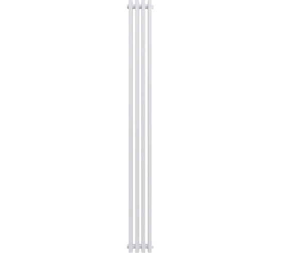 Радиатор КЗТО QUADRUM NEO 50 V 1750-4 RAL1T104S9016 белый муар QUDN50V17504RAL1T104S9016
