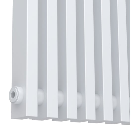 Радиатор КЗТО QUADRUM NEO 50 V 1750-10 RAL1T104S9016 белый муар