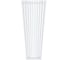 Радиатор КЗТО QUADRUM NEO 50 V 1750-6 RAL1T104S9016 белый муар QUDN50V17506RAL1T104S9016 4