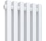 Радиатор КЗТО QUADRUM NEO 50 V 1750-6 RAL1T104S9016 белый муар QUDN50V17506RAL1T104S9016 5