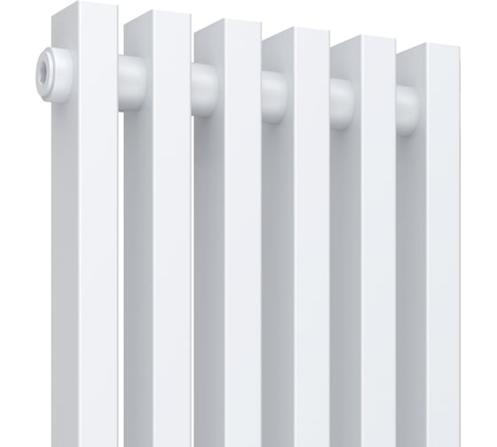 Радиатор КЗТО QUADRUM NEO 50 V 1750-8 R RAL1T104S9016 белый муар QUDN50V17508RRAL1T104S9016