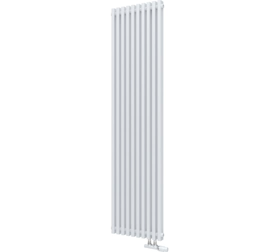 Радиатор КЗТО QUADRUM NEO 50 V 1750-10 R RAL1T104S9016 белый муар QUDN50V175010RRAL1T104S9016 1