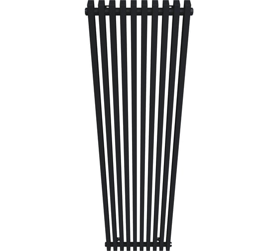Радиатор КЗТО QUADRUM NEO 50 V 1750-12 RAL1T103S9005 черный матовый муар QUDN50V175012RAL1T103S9005
