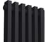 Радиатор КЗТО QUADRUM NEO 50 V 1750-6 RAL1T103S9005 черный матовый муар QUDN50V17506RAL1T103S9005 5