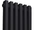 Радиатор КЗТО QUADRUM NEO 50 V 1750-10 R RAL1T103S9005 черный матовый муар QUDN50V175010RRAL1T103S9005 5