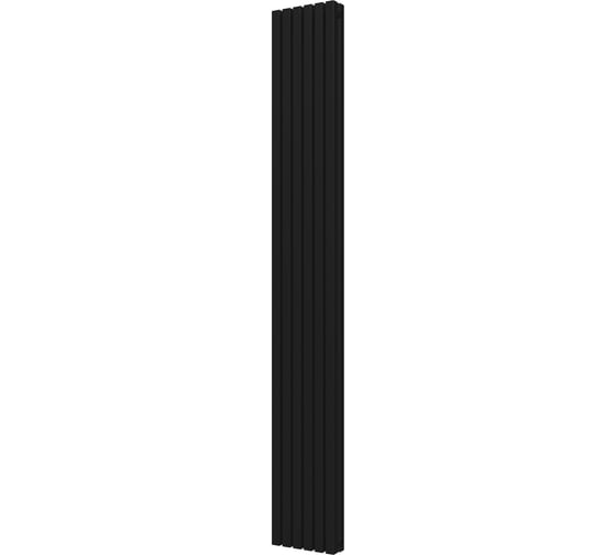 Радиатор КЗТО QUADRUM 30 V 2-1750-6 RAL1T103S9005 черный матовый муар QUD30V217506RAL1T103S9005