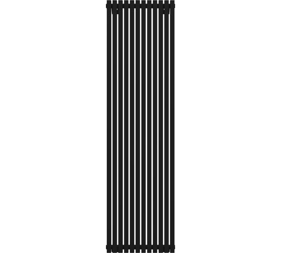 Радиатор КЗТО QUADRUM 30 V 2-1750-12 RALTP26X-M215249005 структурный шелк черный QUD30V2175012RALTP26X-M215249005