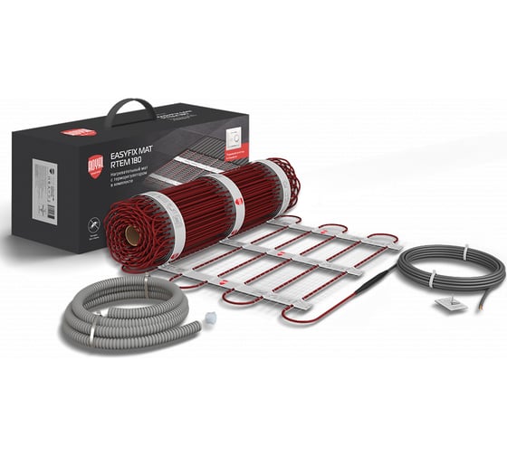 Нагревательный мат ROYAL THERMO EasyFix Mat RTEM 2-180-3 (комплект с терморегулятором) НС-1599101 1