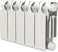 Радиатор биметаллический Теплоприбор с межосевым расстоянием 200мм, 5 секций БР1-200/05