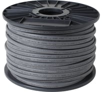 Нагревательный саморегулируемый кабель Devi Iceguard 18 черный катушка 100 м., 98300860