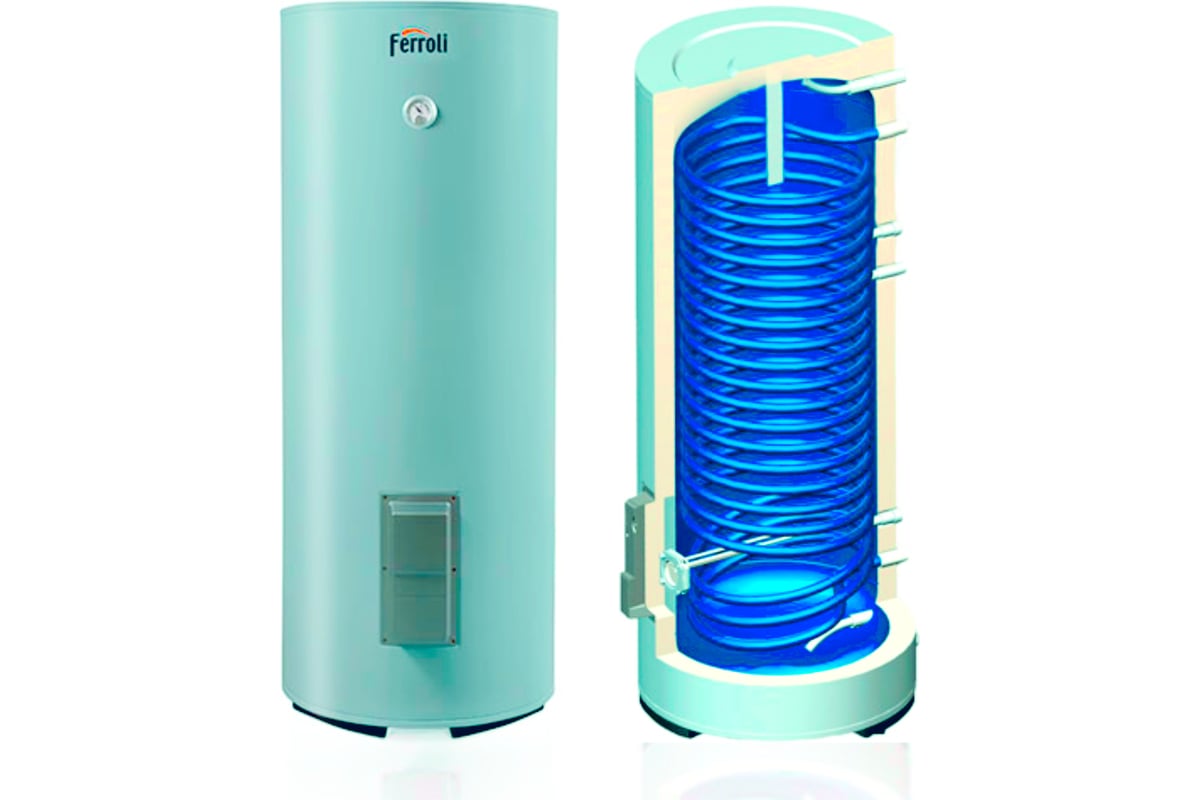 Бойлер повышенной мощности и с встроенным ТЭНом Ferroli Ecounit F 300 ...