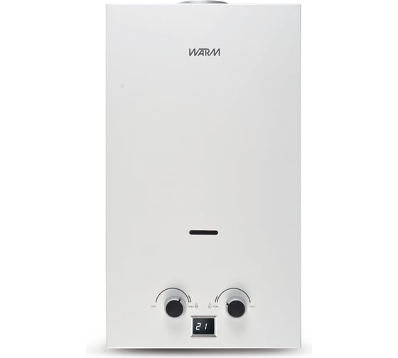 Проточный газовый водонагреватель WARM 10 л VA12010