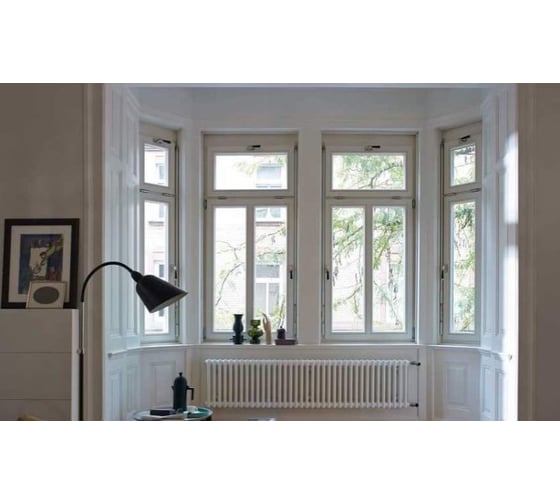 Трубчатый радиатор Zehnder Charleston 3037/20/№1270/RAL 9016 3/4