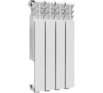 Радиатор алюминиевый Ogint Delta Plus 500, 4 секции, Qну=536Вт 117-5943