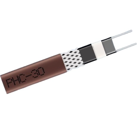 Саморегулирующийся нагревательный кабель экранированный Grand Meyer, 30 Вт/м, EX взрывозащита (100 м) PHC-30