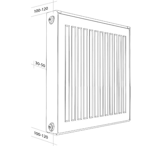 Панельный радиатор ROYAL THERMO COMPACT C11-500-1600 RAL9016 НС-1189475