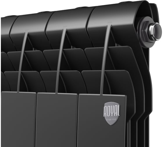 Радиатор ROYAL THERMO Biliner Alum 500 Noir Sable - 12 секций НС-1250272