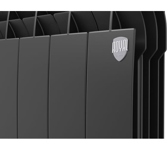 Радиатор ROYAL THERMO Biliner Alum 500 Noir Sable - 12 секций НС-1250272