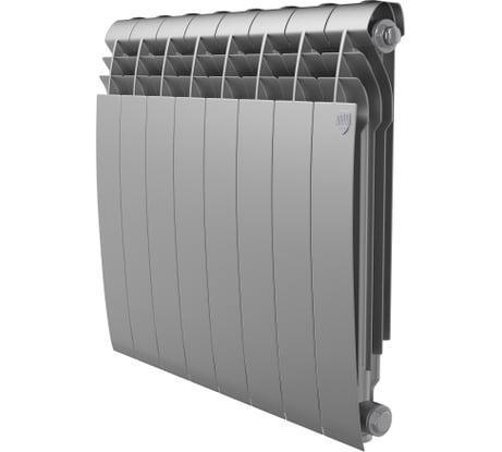 Радиатор ROYAL THERMO Biliner Alum 500 Silver Satin - 8 секций НС-1250258