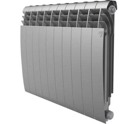 Радиатор ROYAL THERMO Biliner Alum 500 Silver Satin 10 секций НС-1250264