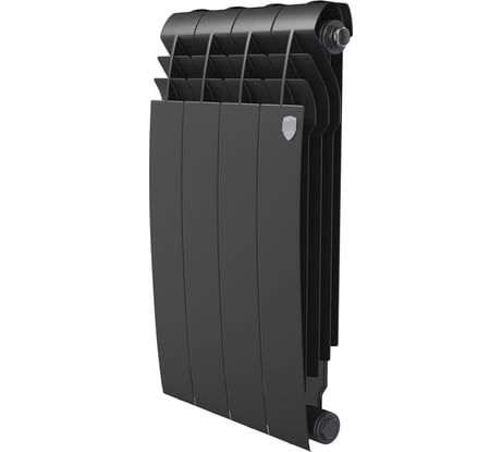 Радиатор ROYAL THERMO Biliner Alum 500 Noir Sable 4 секции НС-1250267
