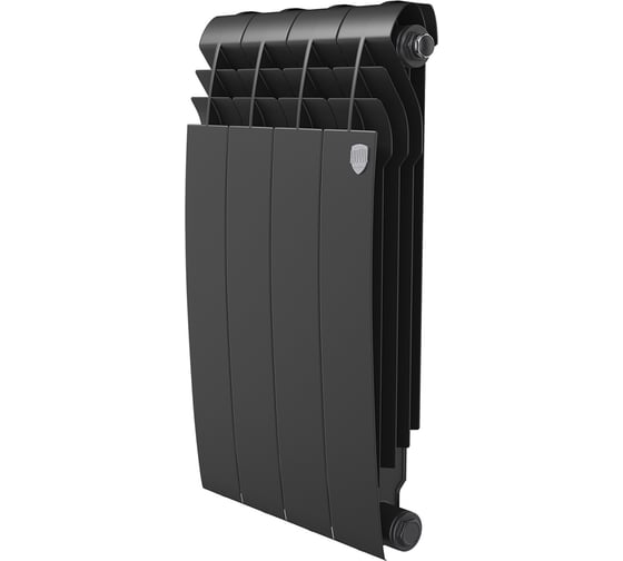 Радиатор ROYAL THERMO Biliner Alum 500 Noir Sable 4 секции НС-1250267 1