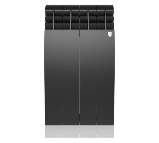 Радиатор ROYAL THERMO Biliner Alum 500 Noir Sable 4 секции НС-1250267