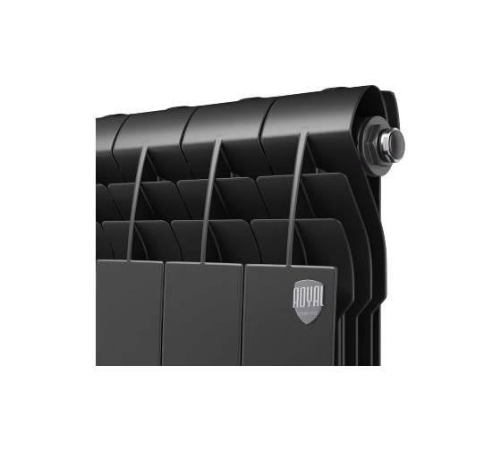Радиатор ROYAL THERMO Biliner Alum 500 Noir Sable 4 секции НС-1250267