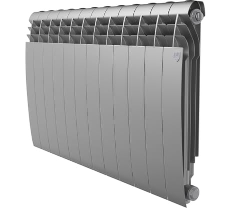 Радиатор ROYAL THERMO Biliner Alum 500 Silver Satin 12 секций НС-1250265