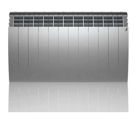 Радиатор ROYAL THERMO Biliner Alum 500 Silver Satin 12 секций НС-1250265