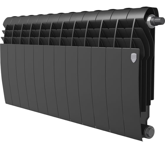 Радиатор ROYAL THERMO BiLiner 350 Noir Sable VR80 - 12 секц. НС-1506293